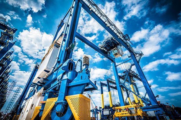 RTG Rubber Type Gantry Crane Column Beam